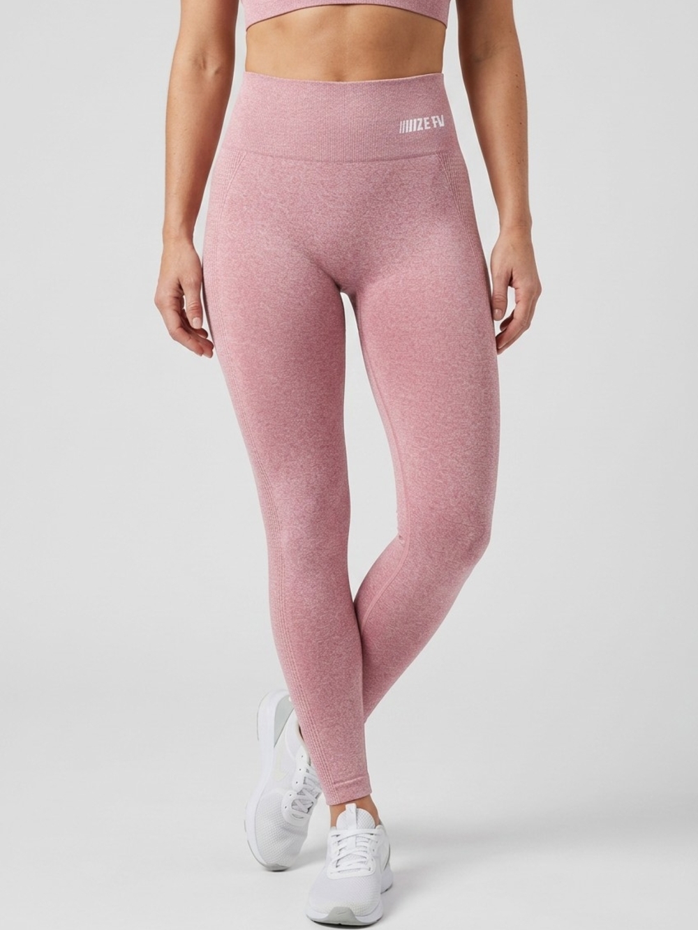 Dusty Pink Seamless High-Rise Leggings